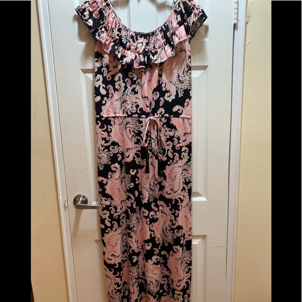 💚 Plus size floral dress